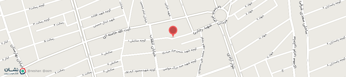 عکس خیابان شهید علی مراد کاظمیان نورآباد