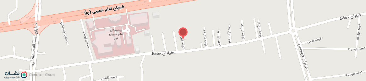 عکس کوچه غزل 30 نور