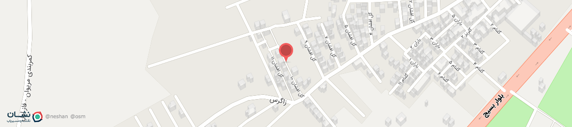 عکس خیابان گل افشان 10 مریوان