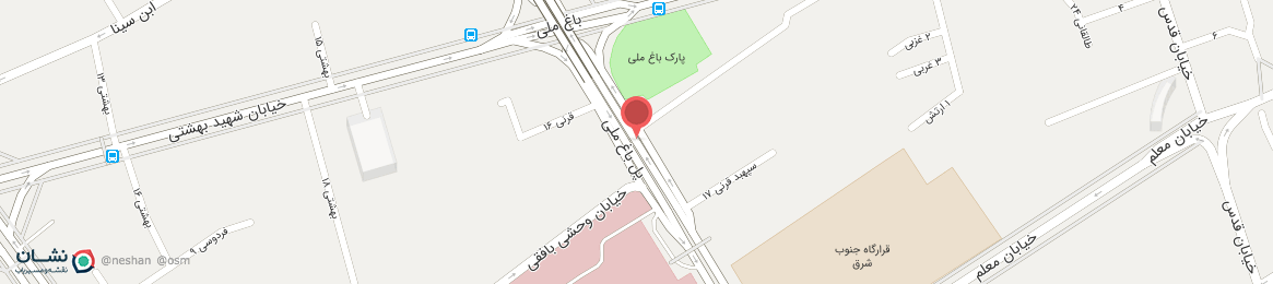 عکس پل باغ ملی کرمان