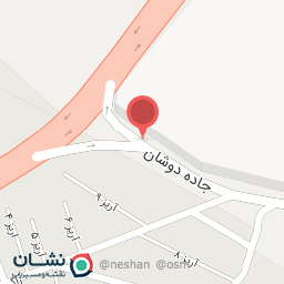 عکس تقاطع جاده دوشان