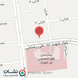 عکس پارکینگ بیمارستان نور