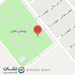 عکس زمین بسکتبال فدک 