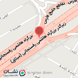 عکس تقاطع هم سطح خلیج فارس