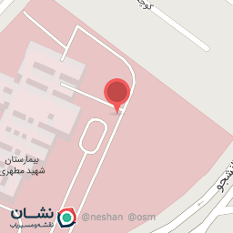 عکس پارکینگ اورژانس بیمارستان مطهری