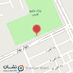 عکس درب شمالی بوستان خلیج فارس