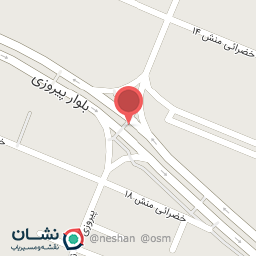 عکس تقاطع پیروزی و خضرائی منش