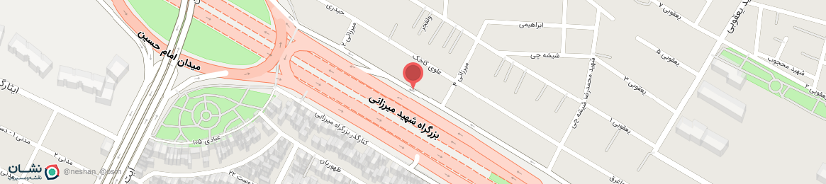 عکس ایستگاه اتوبوس تقاطع امام حسین