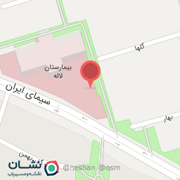 عکس پارکینگ بیمارستان لاله