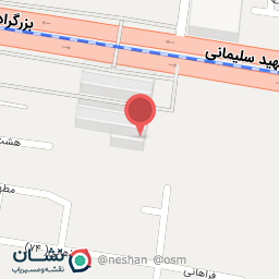 عکس ایستگاه اتوبوس پایانه علم و صنعت دانشگاه امام حسین