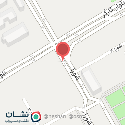 عکس ایستگاه اتوبوس چهارراه پاسداران