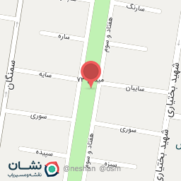 عکس فضای سبز میدان هفتاد و سوم