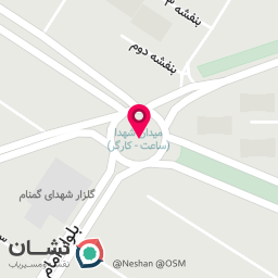 عکس میدان شهدا (ساعت - کارگر)