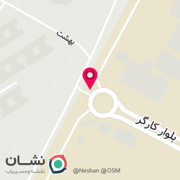 عکس ورودی به شهرک صنعتی از سمت مهرشهر