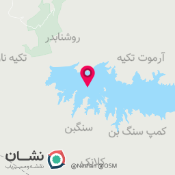 عکس دریاچه سد طالقان