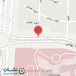 عکس ایستگاه اتوبوس بیمارستان ولایت