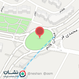 عکس میدان اول شهرک قائم