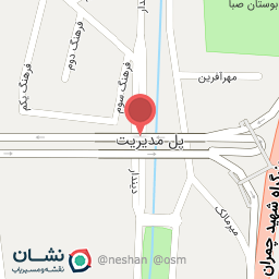 عکس ایستگاه اتوبوس پل مدیریت