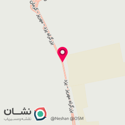 عکس جاده مهریز