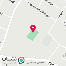 عکس زمین چمن مصنوعی شهید رجایی