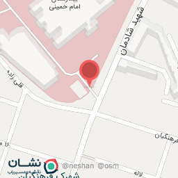 عکس درب خروجی بیمارستان امام خمینی (ره)