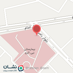 عکس داروخانه شبانه‌روزی بیمارستان نبی اکرم