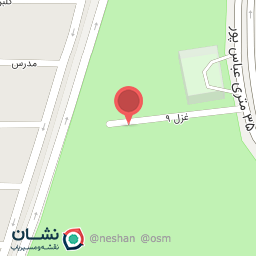 عکس باغ سیاه چادر