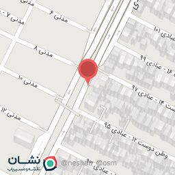 عکس ایستگاه اتوبوس آیت الله عبادی 97