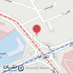 عکس ایستگاه تاکسی ابتدای احمد آباد