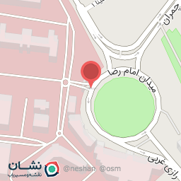 عکس ورودی بیمارستان امام رضا (ع)