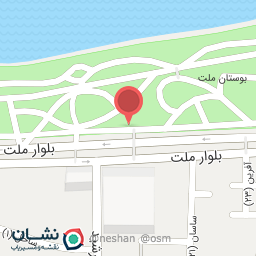 عکس حوض مجسمه اسبها