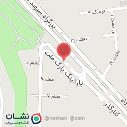 عکس پارکینگ جنوبی پارک ملت