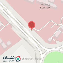 عکس درب خروجی بیمارستان خاتم