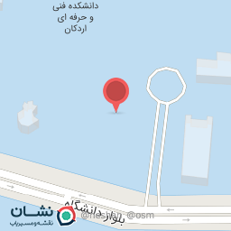 عکس فضای سبز دانشکده فنی اردکان