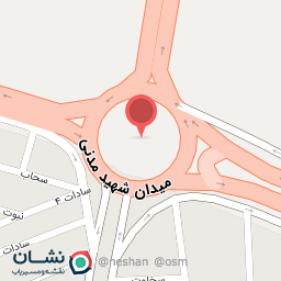 عکس میدان شهید مدنی