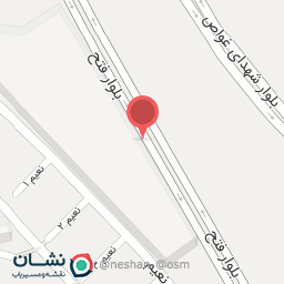 عکس ایستگاه اتوبوس آپارتمانهای فتح 2