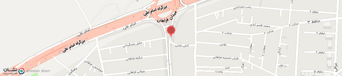 عکس ایستگاه اتوبوس میدان فراهان رفت