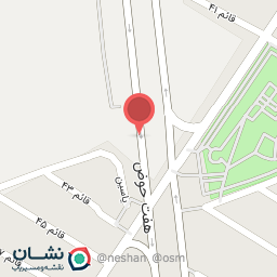 عکس ایستگاه اتوبوس تقاطع قائم و حافظ