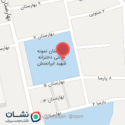 عکس دبیرستان نمونه دولتی دخترانه شهید ایرانمنش