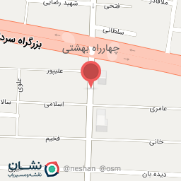 عکس ایستگاه اتوبوس چهار راه بهشتی