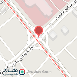 عکس تقاطع بلوار بهار با شهدای مدافع سلامت