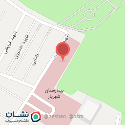 عکس پارکینگ عمومی بیمارستان شهریار