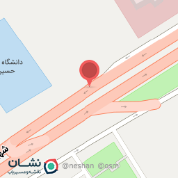 عکس ایستگاه اتوبوس چهارشیر دانشگاه امام حسین