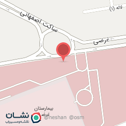 عکس پارکینگ عمومی بیمارستان غرضی