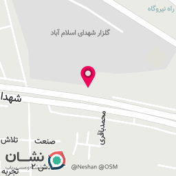 عکس درب اصلی قبرستان اسلام آباد