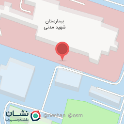 عکس پارکینگ بیمارستان مدنی