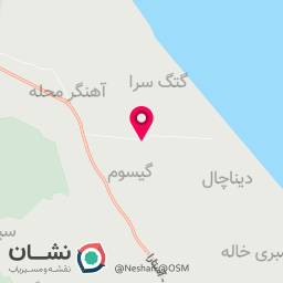 عکس جاده توریستی ساحل گیسوم