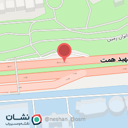 عکس ایستگاه اتوبوس بیمارستان میلاد