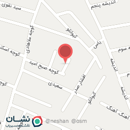 عکس کوچه صبح سپید