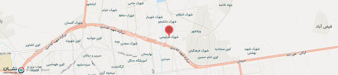 عکس شهرک فردوسی گرگان